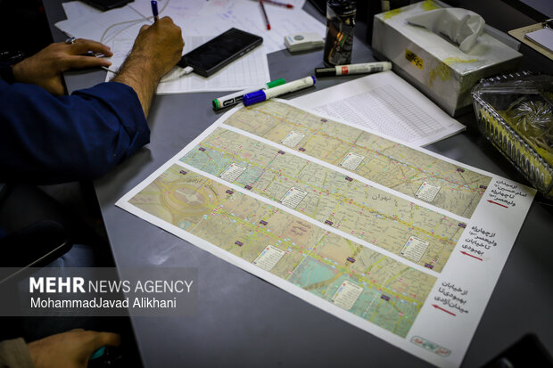 ستاد هماهنگی مهمونی کیلومتری غدیر