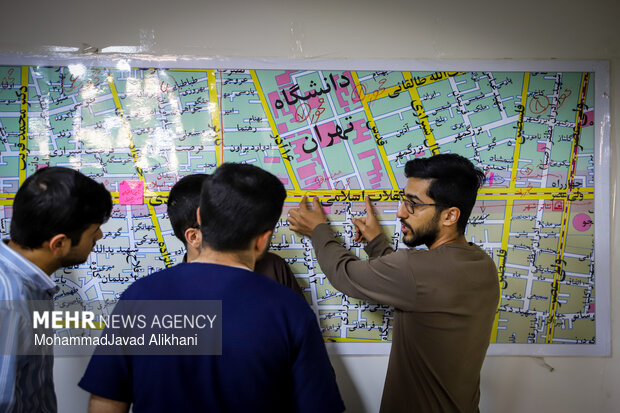 ستاد هماهنگی مهمونی کیلومتری غدیر