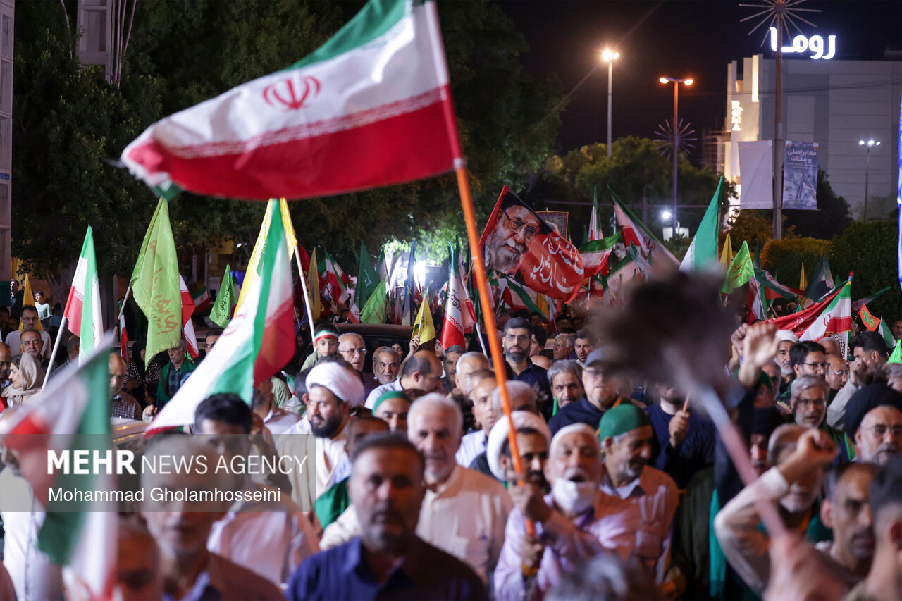 اسفرورین؛ نودوپنجمین شب همراهی مردم با آرمان‌های انقلاب