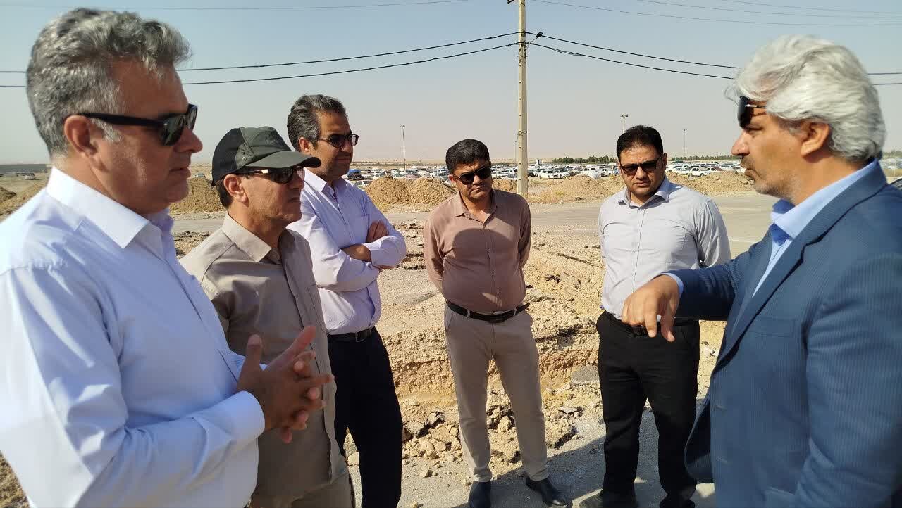 ساماندهی میدان بزرگ اربعین در مرز مهران