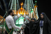 حرم حضرت معصومه (س) در شب عید غدیر خم