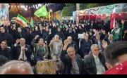 اجتماع باشکوه مرزداران بیله سوار در شب عید غدیر