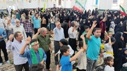 جشن بزرگ غدیر خم در حسینیه صاحب‌الزمان (عج) بهاباد برگزار شد