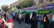 آغاز مراسم بزرگ مهمونی کیلومتری غدیر در یزد