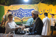 فعالیت موکب طریق‌الحسین(ع) در مهمانی کیلومتری غدیر کرمانشاه