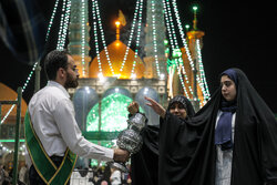 حرم حضرت معصومه (س) در شب عید غدیر خم