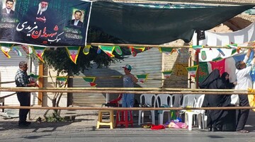آماده سازی مراسم جشن کیلومتری غدیر در کرمانشاه