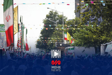 گزارش خبرنگار مهر از مراسم مهمونی کیلومتری غدیر