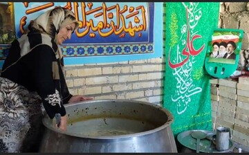 آغاز مراسم عید غدیرخم در شهر توپ آغاج