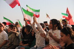 تصاویر هوایی از جشن غدیر در خیابان انقلاب خرم‌آباد