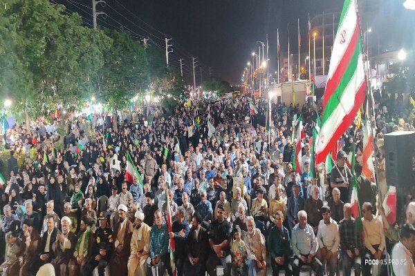 تجمع گچسارانی‌ها در نود و پنجمین شب