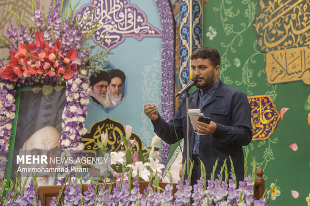 حرم حضرت معصومه (س) در شب عید غدیر خم