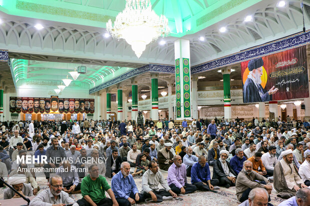 حرم حضرت معصومه (س) در شب عید غدیر خم