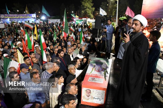 نود و پنجمین اجتماع بیعت با رهبری در بیرجند