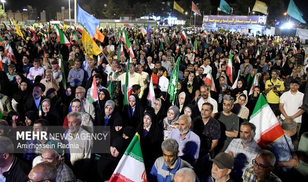 نود و پنجمین اجتماع بیعت با رهبری در بیرجند