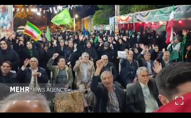 اجتماع باشکوه مرزداران بیله سوار در شب عید غدیر