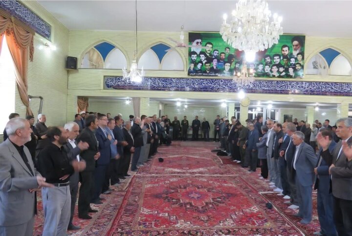 گرامیداشت سی و هفتمین سالگرد ارتحال امام خمینی(ره) در هریس