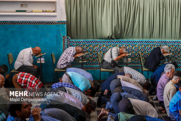 شادپیمایی و نماز عید سعید غدیر در یزد