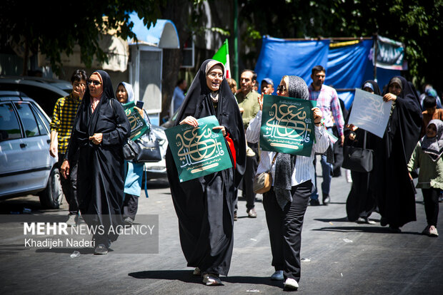 جشن کیلومتری عید غدیر در اصفهان