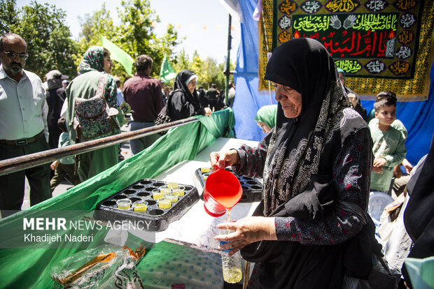 جشن کیلومتری عید غدیر در اصفهان