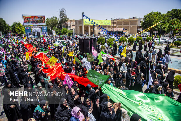 جشن کیلومتری عید غدیر در اصفهان