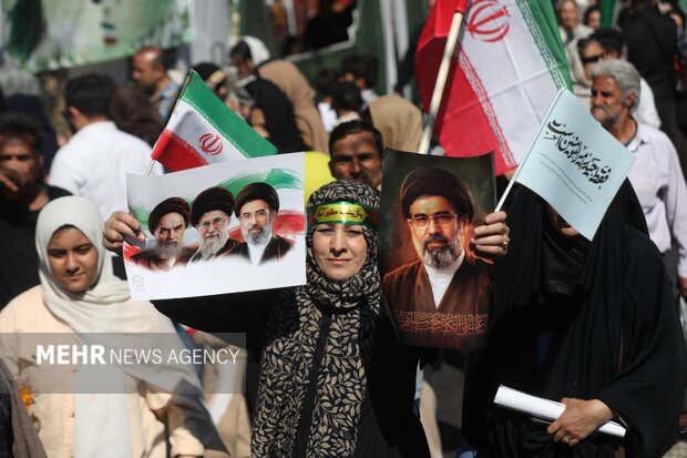 مهمونی کیلومتری غدیر در تبریز آغاز شد
