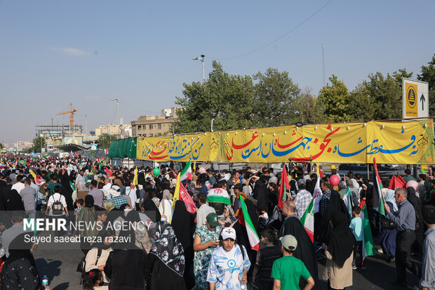 مهمونی کیلومتری عید غدیر در تهران