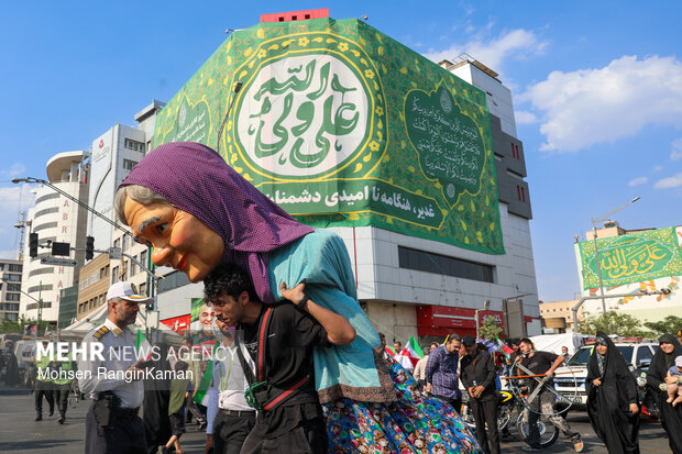 مهمونی کیلومتری عید غدیر در تهران