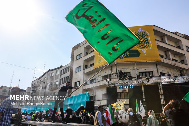 مهمونی کیلومتری عید غدیر در تهران