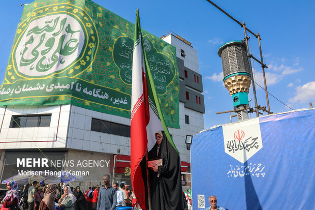 مهمونی کیلومتری عید غدیر در تهران