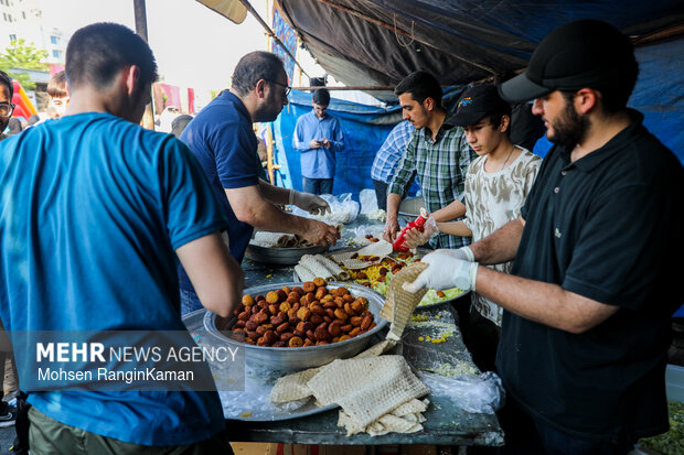 مهمونی کیلومتری عید غدیر در تهران