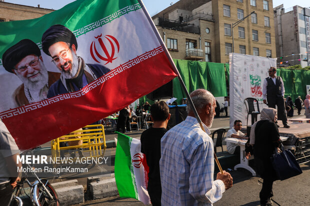 مهمونی کیلومتری عید غدیر در تهران