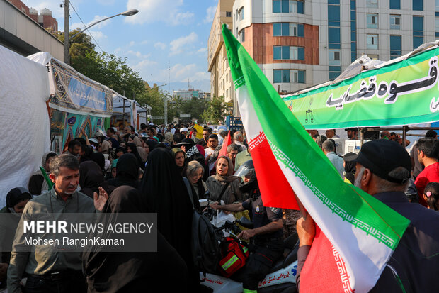 مهمونی کیلومتری عید غدیر در تهران