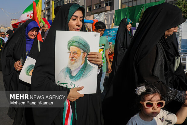 مهمونی کیلومتری عید غدیر در تهران