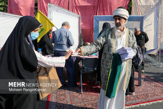 مهمونی کیلومتری عید غدیر در تهران