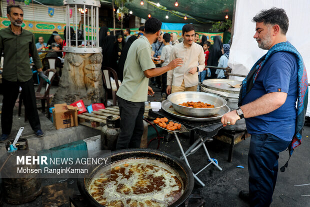 مهمونی کیلومتری عید غدیر در تهران