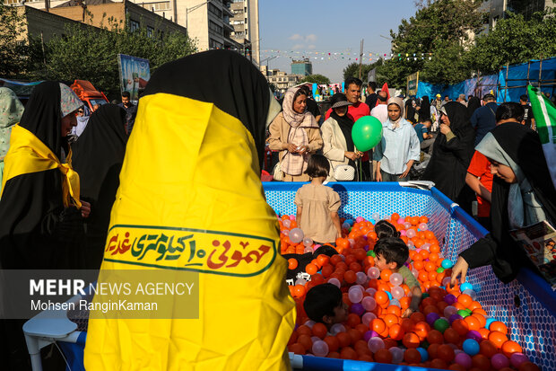 مهمونی کیلومتری عید غدیر در تهران