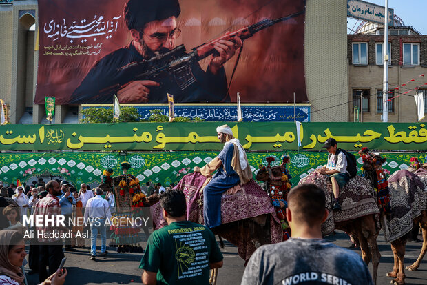 مهمونی کیلومتری عید غدیر در تهران