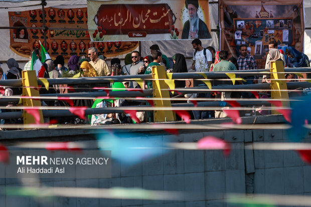 مهمونی کیلومتری عید غدیر در تهران
