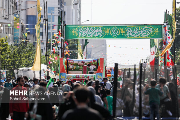 مهمونی کیلومتری عید غدیر در تهران