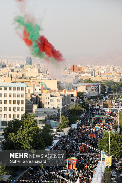 مهمونی کیلومتری عید غدیر در تهران