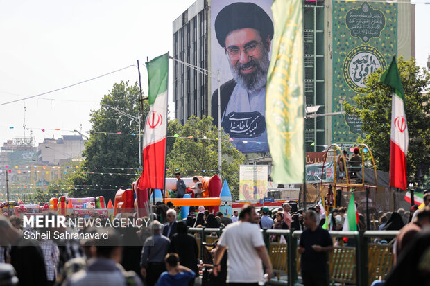 مهمونی کیلومتری عید غدیر در تهران