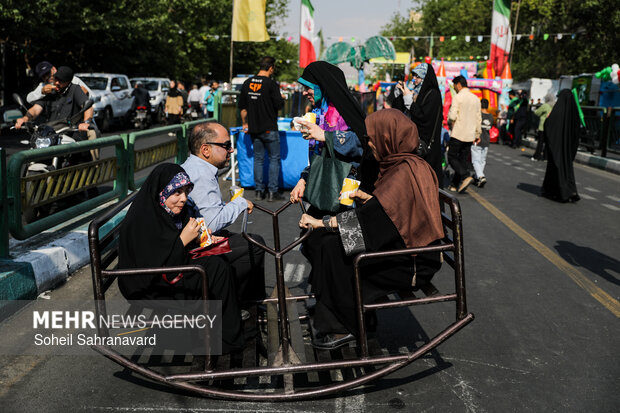 مهمونی کیلومتری عید غدیر در تهران