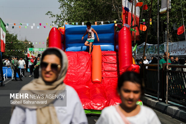 مهمونی کیلومتری عید غدیر در تهران