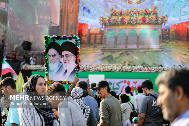 مهمونی کیلومتری عید غدیر در تهران