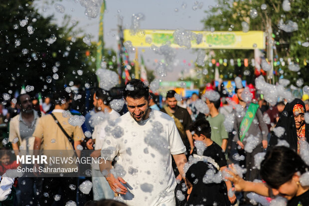 مهمونی کیلومتری عید غدیر در تهران