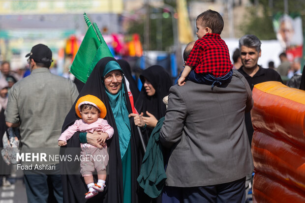 مهمونی کیلومتری عید غدیر در تهران
