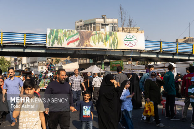 مهمونی کیلومتری عید غدیر در تهران