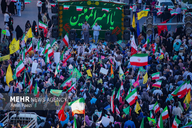 شادپیمایی عید غدیر در شیراز