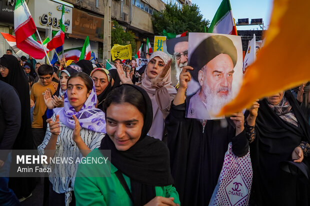 شادپیمایی عید غدیر در شیراز